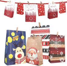 DIY Adventskalender Geschenktüten Weihnachten Zuckerstoffe Tiere