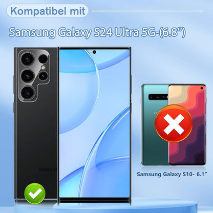 Schutzfolie Panzerglas Samsung Galaxy S24 Ultra Kamera 2Stk