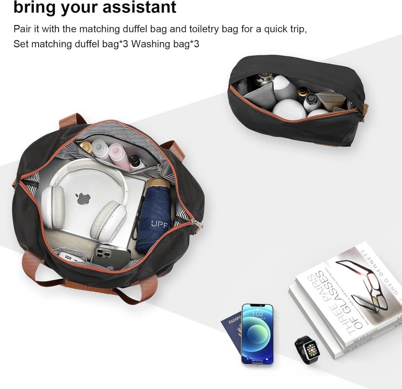 Joyway Koffer Set ABS Hartschale 4 Rollen TSA-Schloss Handgepäck