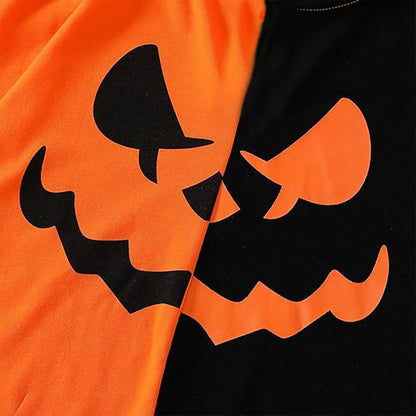 Kürbis Umhang Kinder Halloween Kostüm Gespenster Sensenmann_Hexen Zauberer Geist_cosplay Karneval