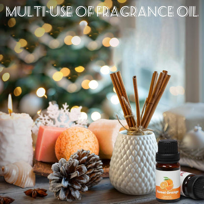 24er Ätherische Öle Adventskalender 2024 für Diffuser 10ml - Weihnachtsduftöle