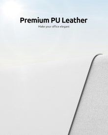 Großes 90x43cm Premium Leder Mauspad XXL