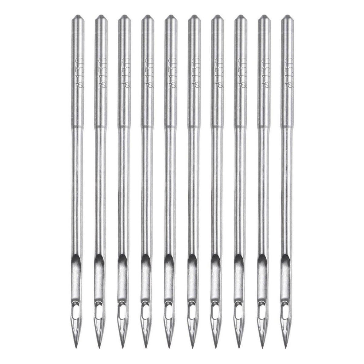 10x Nähmaschinennadeln 21/130 für Leder & Stoffe