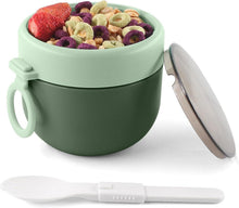 Müslibecher to go Kinder Lunchbox Joghurt Snackbox 650ml