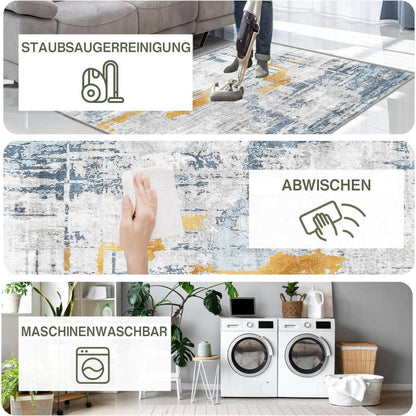 Bodenschutzmatte für Bürostuhl Hartböden 90x150cm rutschfest