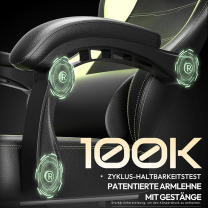 Dowinx Gaming Stuhl Racing Gamer Ergonomischer Sessel