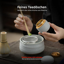 Tragbarer Matcha-Tee-Kanister | 2,8 oz | Keramik & Aluminium