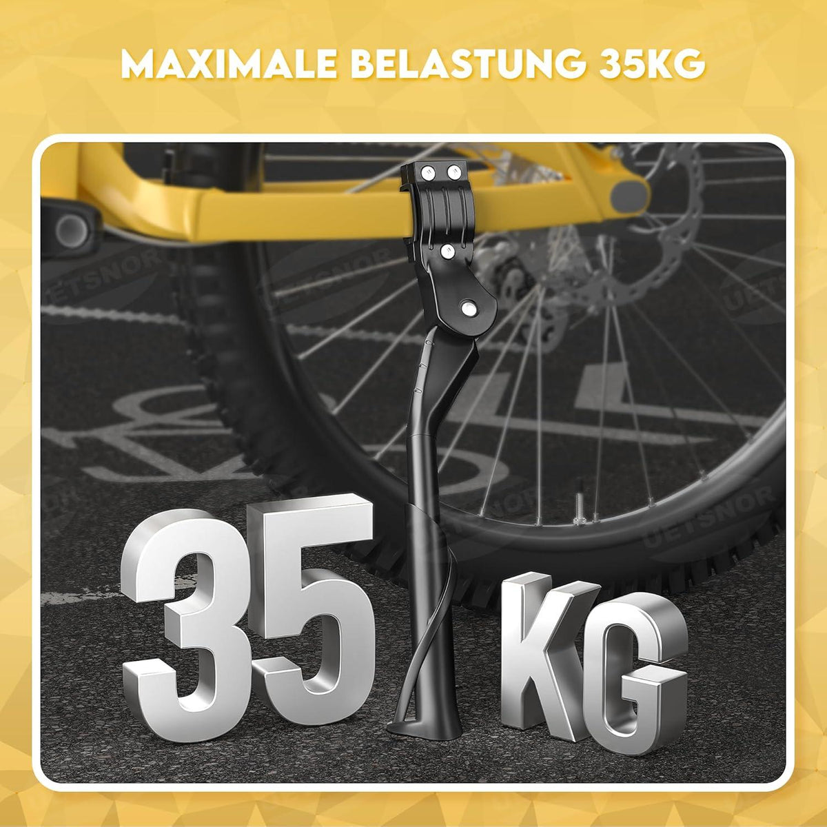 Fahrradständer Universal Höhenverstellbar 24-29 Zoll Last 35kg Rutschfest