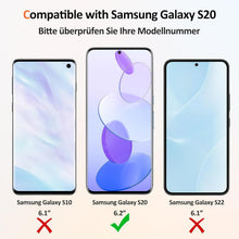 Agedate Panzerglas Samsung Galaxy S20 Schutzfolie 9H HD