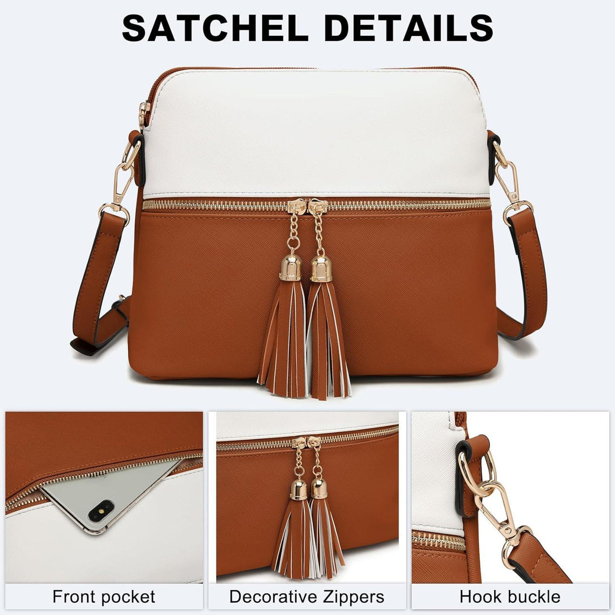 Damen Handtasche Set Große Shopper Umhängetasche Geldbörse