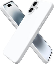 iPhone 16 Plus Hülle Silikon dünne Schutzhülle flüssiges Silikon