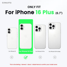 iPhone 16 Plus Hülle Silikon 6,7 Zoll Kratzfeste stoßfeste