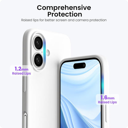 ORNARTO iPhone 16 Plus Hülle Silikon - 6,7 Zoll - Stoßfest - Kratzfest