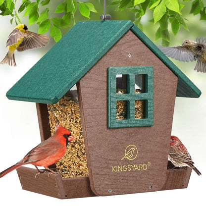 Vogelhaus zum Aufhängen – Recycelt & Wetterfest