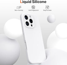 iPhone 16 Pro Hülle Flüssigsilikon Kameraschutz Schutzfolien