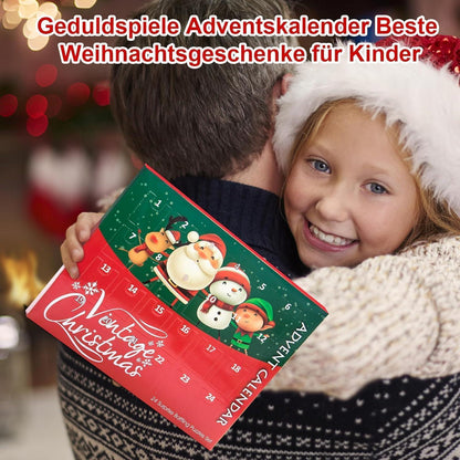 Adventskalender 2024 Kinder Metall Puzzle Spielzeug 24 Tage