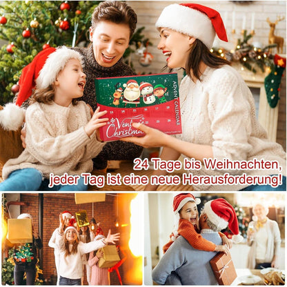 Adventskalender 2024 Kinder Metall Puzzle Spielzeug 24 Tage