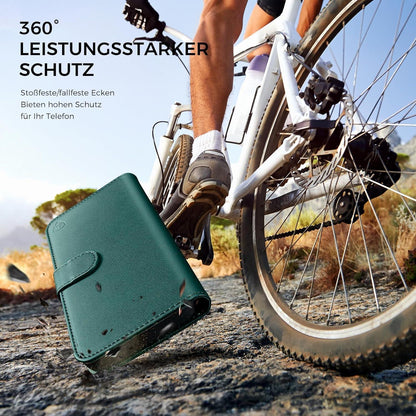 Handyhülle für Xiaomi Redmi 13C mit Panzer Schutz Glas & RFID Blocker