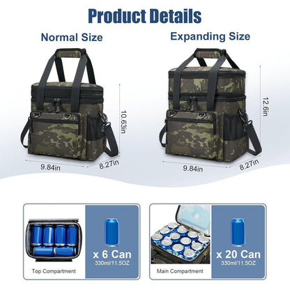 Taktische Lunchtasche 15L – Isolierbox für Arbeit & Outdoor