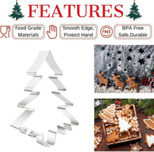 Weihnachts-Ausstechset aus Edelstahl – 4-teiliges Set mit