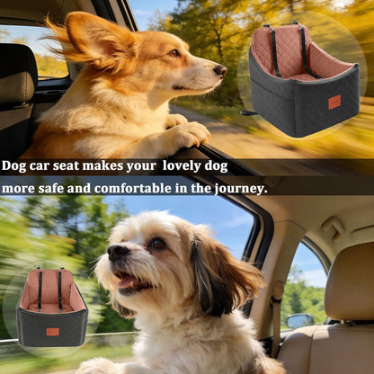 Hunde Autositz mit Tasche & Leine – Bequem & Sicher