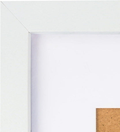 Kollyseek 3er-Set Bilderrahmen 40x50 cm Holzfarben MDF Acrylglas
