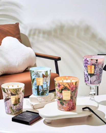 Luxuriöse Lavendel Duftkerze 3-Docht 990g Naturwachs 150h - Geschenk für Frauen