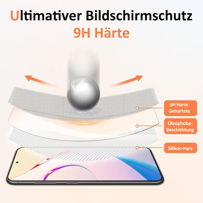 Displayschutz Samsung Galaxy S23 Panzerglas 2er Pack 9H Klar