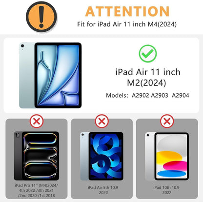 OMOTON iPad Air 11 Zoll M2 Schutzfolie Glas 2 Stück 9H