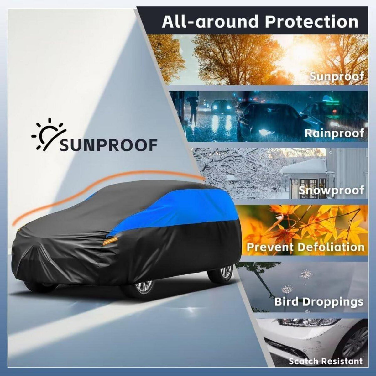 Wasserdichte Autoabdeckung für Renault Arkana (2019-2022)