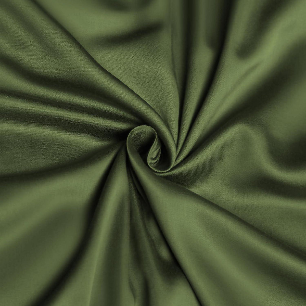 Bambus Bettwäsche Set 220x240 cm Olivgrün – Kühlend & Atmungsaktiv