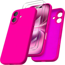 iPhone 16 Hülle Kameraschutz Schutzfolien flüssiges Silikon