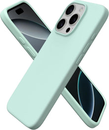 iPhone 16 Pro Silikonhülle, flüssiges Silikon, stoßfeste Schutzhülle