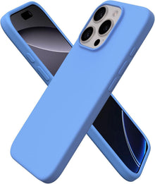 iPhone 16 Pro Hülle Silikon 6,3 Zoll Kratzfeste stoßfeste Schutzhülle