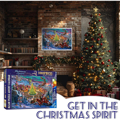 Adventskalender 2024 Puzzle Weihnachten Norden 1008 Teile