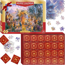 Adventskalender Puzzle 2024 Weihnachten 1008 Teile für