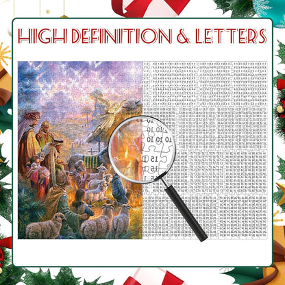 Adventskalender Puzzle 2024 Weihnachten 1008 Teile für