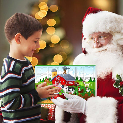 iZoeL Adventskalender 2024 Bauerhof Tiere 3-10 Jahre Kinder
