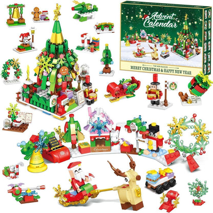 Adventskalender 2024 Kinder Bausteine Weihnachten Jungen