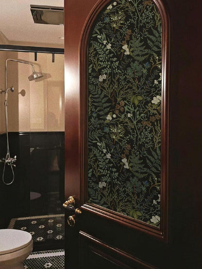 Selbstklebend Tapete Floral Blätter Wandpapier PVC Vinyl Wandaufkleber