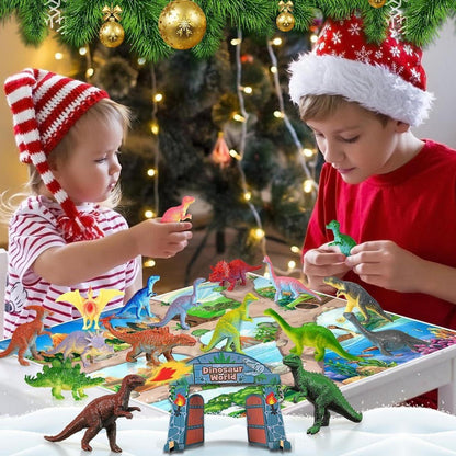 Dino Adventskalender 2024 Kinder Jungen Dinosaurier 24
