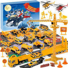 Adventskalender Autos Kinder Junge 2024 Fahrzeuge Legierung