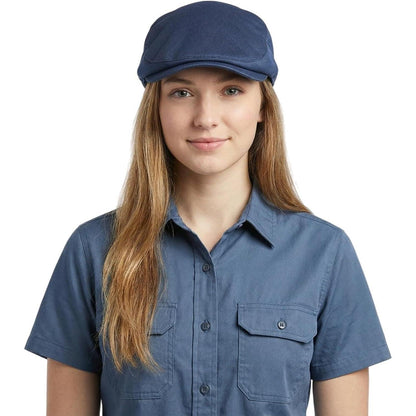 Herren Schiebermütze mit Futter – Gatsby Flatcap Blau
