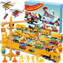 Adventskalender 2024 Auto Kinder Spielzeug 24 Fahrzeuge