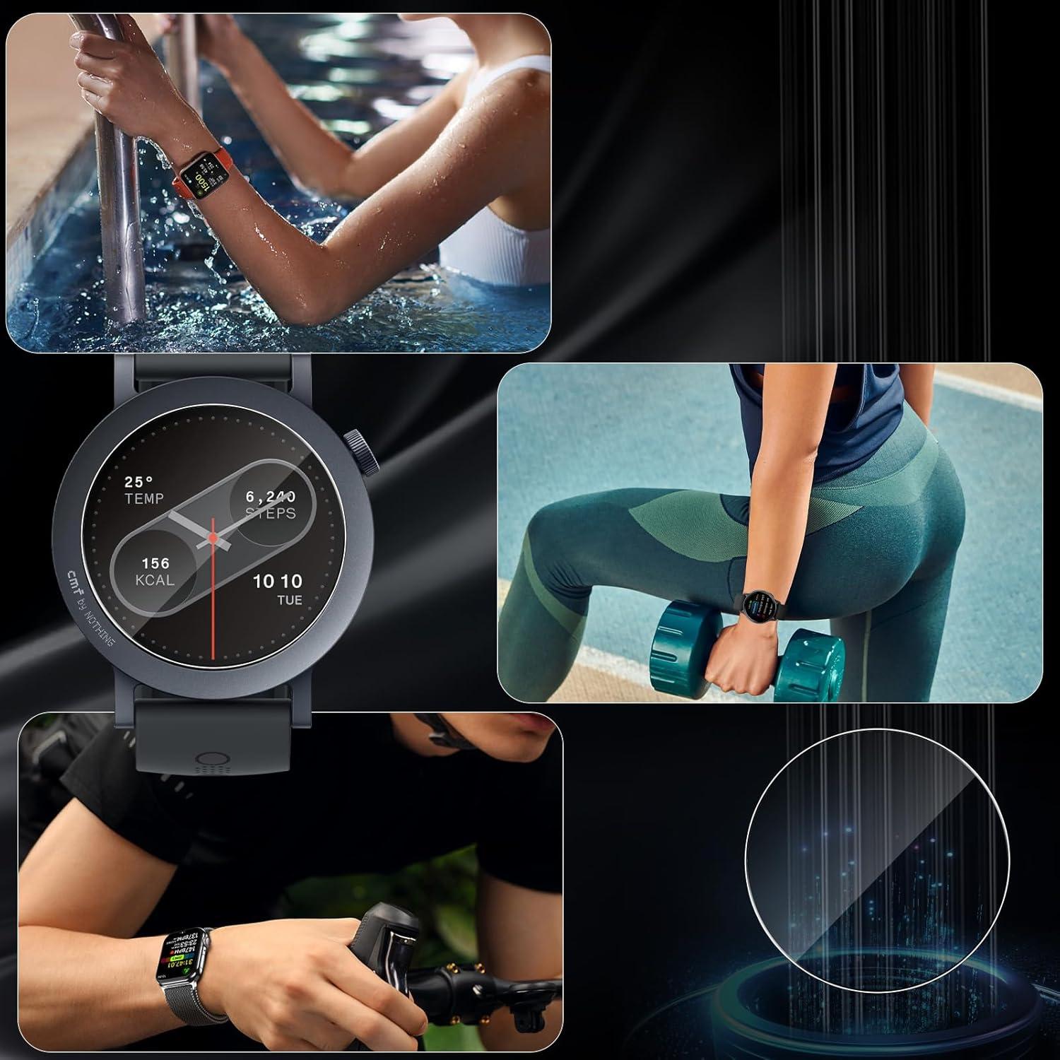 Schutzfolie für Nothing CMF Watch Pro 2, 3er Pack Full-Screen