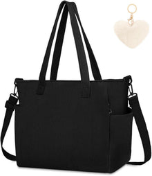 Damen Kord Handtasche Tote Bag Umhängetasche Shopper Beutel
