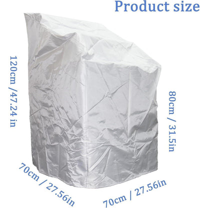 Gartenstuhl Abdeckung 70x70x80/120cm – UV-Beständig & Winterfest