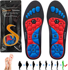 Magnetische Massage Einlegesohlen Akupunktur Orthopädische Einlagen