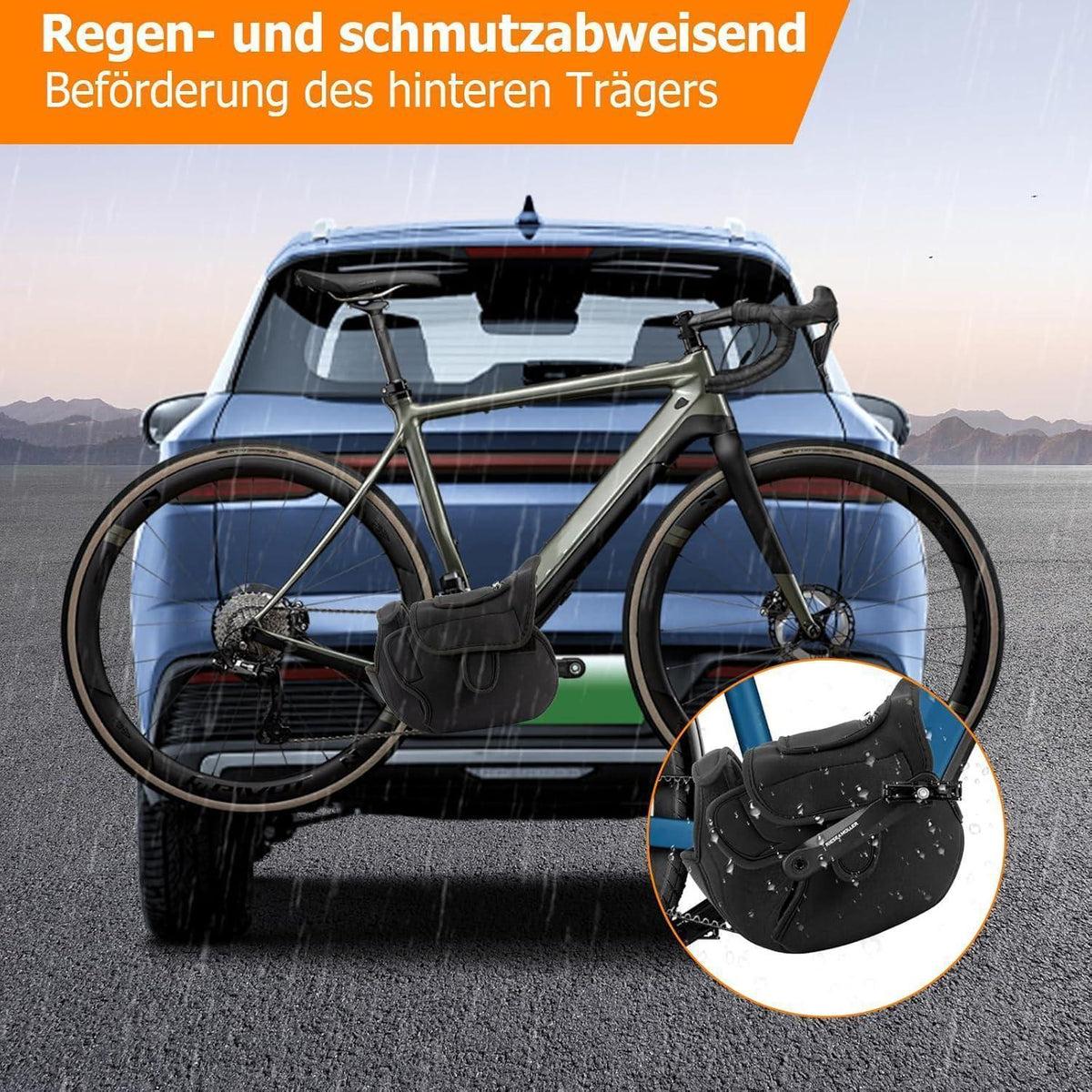Ebike Motorschutzhülle – Universal, Regen & Spritzschutz