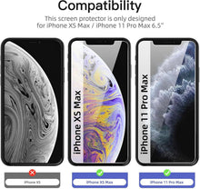 Sichtschutz Panzer Schutzglas iPhone 11 Pro Max XS Max 9H